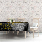 Richmond Tigers Tablecloth Urban Graffiti Street Art - Bold Abstract Spray Paint