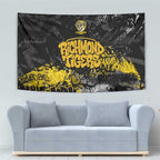 Richmond Tigers Tapestry Urban Graffiti Street Art - Bold Abstract Spray Paint