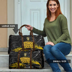 Richmond Tigers Travel Bag Urban Graffiti Street Art - Bold Abstract Spray Paint