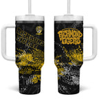 Richmond Tigers Tumbler With Handle Urban Graffiti Street Art - Bold Abstract Spray Paint