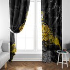 Richmond Tigers Window Curtain Urban Graffiti Street Art - Bold Abstract Spray Paint