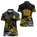 Richmond Tigers Women Polo Shirt Urban Graffiti Street Art - Bold Abstract Spray Paint