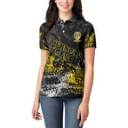 Richmond Tigers Women Polo Shirt Urban Graffiti Street Art - Bold Abstract Spray Paint