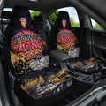 Brisbane Lions Car Seat Cover Urban Graffiti Street Art - Bold Abstract Spray Paint