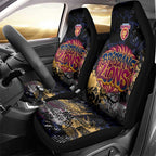 Brisbane Lions Car Seat Cover Urban Graffiti Street Art - Bold Abstract Spray Paint