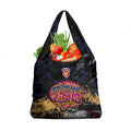 Brisbane Lions Grocery Bag Urban Graffiti Street Art - Bold Abstract Spray Paint