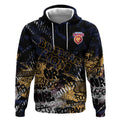Brisbane Lions Hoodie Urban Graffiti Street Art - Bold Abstract Spray Paint