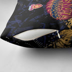 Brisbane Lions Pillow Cover Urban Graffiti Street Art - Bold Abstract Spray Paint