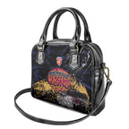 Brisbane Lions Shoulder Handbag Urban Graffiti Street Art - Bold Abstract Spray Paint