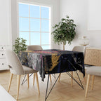 Brisbane Lions Tablecloth Urban Graffiti Street Art - Bold Abstract Spray Paint