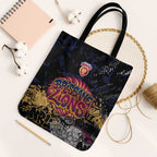 Brisbane Lions Tote Bag Urban Graffiti Street Art - Bold Abstract Spray Paint