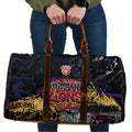 Brisbane Lions Travel Bag Urban Graffiti Street Art - Bold Abstract Spray Paint