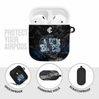 Carlton Blues AirPods Case Urban Graffiti Street Art - Bold Abstract Spray Paint