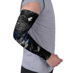 Carlton Blues Arm Sleeves Urban Graffiti Street Art - Bold Abstract Spray Paint