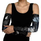Carlton Blues Arm Sleeves Urban Graffiti Street Art - Bold Abstract Spray Paint