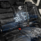 Carlton Blues Back Car Seat Cover Urban Graffiti Street Art - Bold Abstract Spray Paint