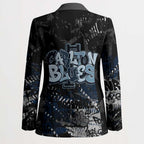 Carlton Blues Blazer Urban Graffiti Street Art - Bold Abstract Spray Paint