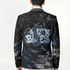 Carlton Blues Blazer Urban Graffiti Street Art - Bold Abstract Spray Paint