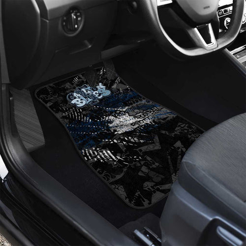 Carlton Blues Car Mats Urban Graffiti Street Art - Bold Abstract Spray Paint