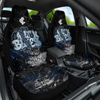 Carlton Blues Car Seat Cover Urban Graffiti Street Art - Bold Abstract Spray Paint