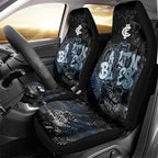 Carlton Blues Car Seat Cover Urban Graffiti Street Art - Bold Abstract Spray Paint
