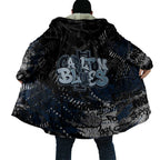 Carlton Blues Cloak Urban Graffiti Street Art - Bold Abstract Spray Paint