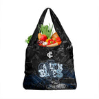 Carlton Blues Grocery Bag Urban Graffiti Street Art - Bold Abstract Spray Paint