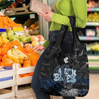 Carlton Blues Grocery Bag Urban Graffiti Street Art - Bold Abstract Spray Paint