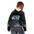 Carlton Blues Kid Hoodie Urban Graffiti Street Art - Bold Abstract Spray Paint