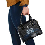 Carlton Blues Shoulder Handbag Urban Graffiti Street Art - Bold Abstract Spray Paint
