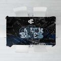 Carlton Blues Tablecloth Urban Graffiti Street Art - Bold Abstract Spray Paint