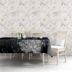 Carlton Blues Tablecloth Urban Graffiti Street Art - Bold Abstract Spray Paint