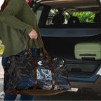 Carlton Blues Travel Bag Urban Graffiti Street Art - Bold Abstract Spray Paint
