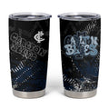 Carlton Blues Tumbler Cup Urban Graffiti Street Art - Bold Abstract Spray Paint