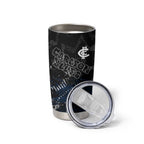 Carlton Blues Tumbler Cup Urban Graffiti Street Art - Bold Abstract Spray Paint