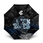 Carlton Blues Umbrella Urban Graffiti Street Art - Bold Abstract Spray Paint