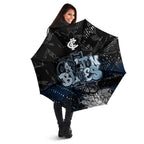 Carlton Blues Umbrella Urban Graffiti Street Art - Bold Abstract Spray Paint