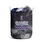 Fremantle Dockers Laundry Basket Urban Graffiti Street Art - Bold Abstract Spray Paint
