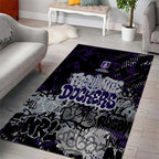 Fremantle Dockers Area Rug Urban Graffiti Street Art - Bold Abstract Spray Paint