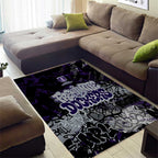 Fremantle Dockers Area Rug Urban Graffiti Street Art - Bold Abstract Spray Paint