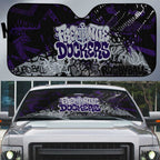Fremantle Dockers Auto Sun Shade Urban Graffiti Street Art - Bold Abstract Spray Paint