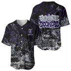 Fremantle Dockers Baseball Jersey Urban Graffiti Street Art - Bold Abstract Spray Paint