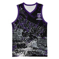 Fremantle Dockers Basketball Jersey Urban Graffiti Street Art - Bold Abstract Spray Paint