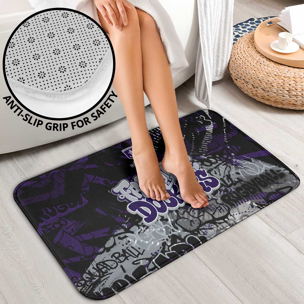 Fremantle Dockers Bathroom Set Urban Graffiti Street Art - Bold Abstract Spray Paint