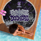 Fremantle Dockers Beach Blanket Urban Graffiti Street Art - Bold Abstract Spray Paint