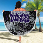 Fremantle Dockers Beach Blanket Urban Graffiti Street Art - Bold Abstract Spray Paint