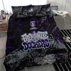 Fremantle Dockers Bedding Set Urban Graffiti Street Art - Bold Abstract Spray Paint