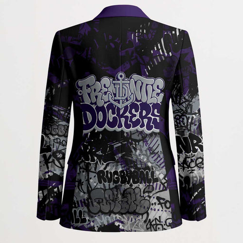 Fremantle Dockers Blazer Urban Graffiti Street Art - Bold Abstract Spray Paint