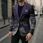 Fremantle Dockers Blazer Urban Graffiti Street Art - Bold Abstract Spray Paint