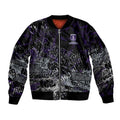 Fremantle Dockers Bomber Jacket Urban Graffiti Street Art - Bold Abstract Spray Paint
